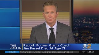 Former Giants Coach Jim Fassel Dies