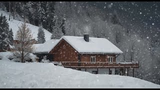 Wind Breeze and Falling Snow – A Captivating Winter Scene