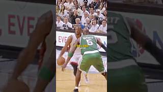 KG’s funny reaction to Wade’s euro step 😂