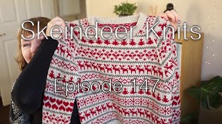 Skeindeer Knits Ep. 147: Festive jumper and MKAL mittens