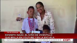 Kenneth Isaac: Vicentillo's boy who shines on YouTube and at school