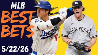 MLB BETS 5/22/26 Player Props,Parlays & Home Run Pick's