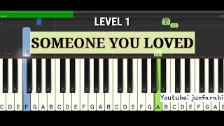 someone you loved piano tutorial easy level 1 - lewis capaldi