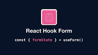 React Hook Form - useForm: formState