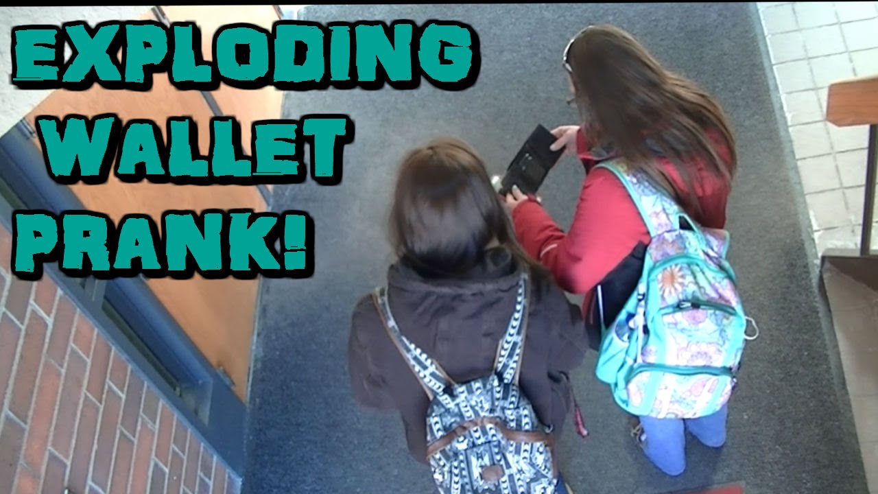 Exploding Wallet Prank Youtube