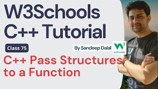 C++ Tutorial • C++ Pass Structures to a Function • W3Schools • Object Oriented Programming using C++