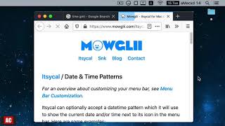 MagiCal Replacement - Customize Date and Time Format in Menubar on Mac Catalina