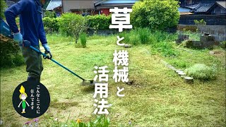 What is useful for mowing in the countryside? Comparison!