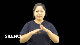 Learn How to Sign the Word Silence