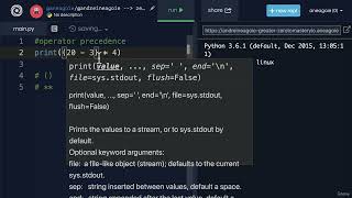 Operator Precedence in python #python basics- lecture 10