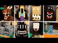 LEGO All Scariest MODS vs Minecraft Security House!