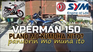 VPERMAN 150 EURO MOTOR | ANO ANG MERON SA MOTOR NA ITO | BRAG YOUR BIKE Edition