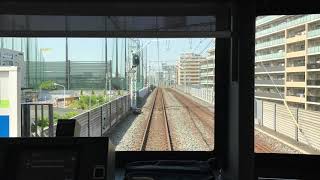 Tobu Noda Line time-lapse from Funabashi to Tsukada