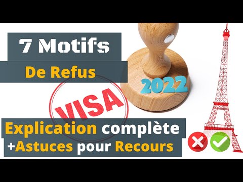 Les 7 Motifs De Refus De Visa Etude En France Avec Explication Et ...