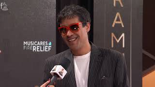 EL DAVID AGUILAR Red Carpet Interview | 2025 GRAMMYs