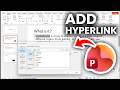 How To Add Hyperlink On PowerPoint - Step By Step