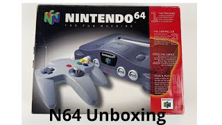 N64 Unboxing! [1996] Nintendo 64