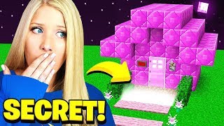 FINDING MY WIFE'S *SECRET* MINECRAFT HOUSE!