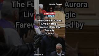 The Funeral of Aurora Livoli: A Farewell Marked by Brutality 🇮🇹 📰 #TrueCrime #CrimeUpdate #News