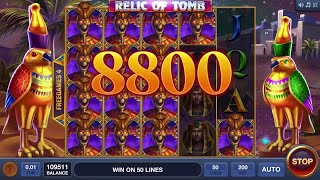 Relic of Tomb (InBet) 💸 my FIRST MEGA BIG win at an online casino!😵