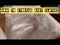 How To Storage Baby Clothes - Baptism Garment, Birthday and Special Occasion Clothes