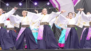 [4K] 佛教大学よさこいサークル紫踊屋　こいや祭り 2022 土曜日 (パン)