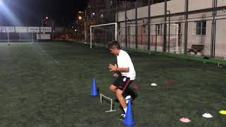 Çabukluk ve Patlayıcı Kuvvet Antrenmanı- Bireysel Antrenman- Futbol Antrenmanı  Eğitsel oyun ⚽️⚽️