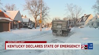 Kentucky declares state of emergency due to winter storm