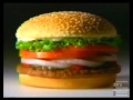 Burger King Whopper Never can Say Goodbye Commercial 1998