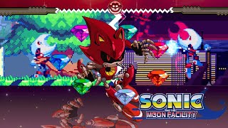 Sonic and the Moon Facility ❂ 100% Full Game Walkthrough as Metal Sonic [All Chaos Emeralds]