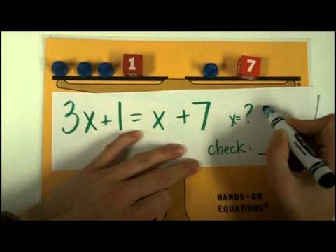 Hands On Equations Lesson 1 Worksheet Tessshebaylo