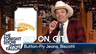 Go On, Git: Button-Fly Jeans, Biscotti