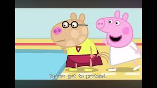 Peppapig and the gym funny text