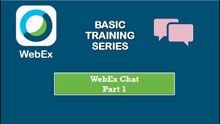 WebEx Training: Chat Panel Part 1