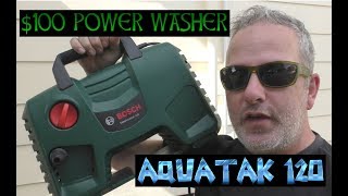 $100 power washer - Bosch Aquatak 120 / Aquatak 1700 (Canada)review