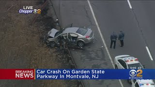 Violent Crash On Garden State Parkway
