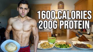 Day Of Eating 1,600 Calories | Super High Protein Diet For Fat Loss