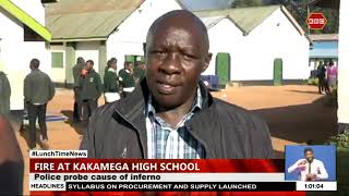 Fire at Kakamega High School destroys two dormitories