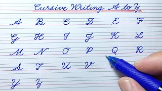 Cursive writing a to z | Cursive abcd | Cursive handwriting practice | Cursive letters abcd | a to z