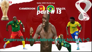 Cameroon fans celebrate after historic 1-0 victory over Brazil | A look inside Lusail Stadium | FIFA