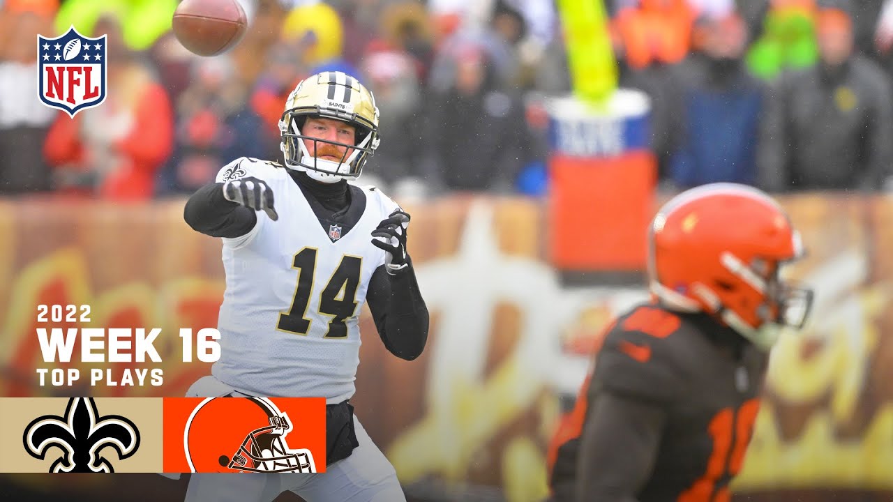 Saints' Top Plays Vs. Browns | 2022 NFL Week 16 - Win Big Sports