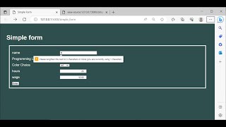 Python Flask WTForms Demo: Length Validator