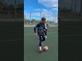 【ビハインドダブルタッチ】 regate_yuto regate soccer football skill レガテドリブル塾 regateドリブル塾 ドリブル塾