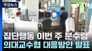 내일부터 군의관·공중보건의 투입...이번 주 교수 집단행동 '분수령' / YTN