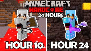 I Spent 24 Hours in Minecraft Hardcore