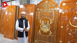 কম দামে🔥লেকার পলিশ মেহগনি কাঠের দরজা | Jessore mahogany door price 2025