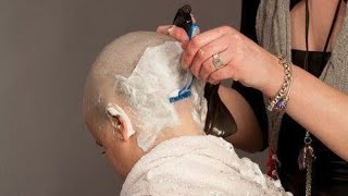 MY Husband was Very Happy To See my Head shave haircuts/bald and buzz Headshave haircuts ideas 2025