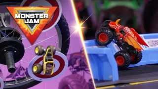 High-Flying and Far Out Monster Jam Stunts | Monster Jam | Toys for Kids