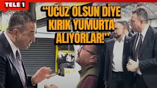 Yurttaş isyan etti! Ali Mahir Başarır semt pazarından seslendi!