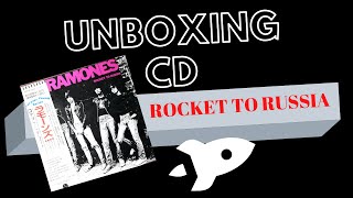 RAMONES Rocket to Russia (Japan Edition) CD UNBOXING